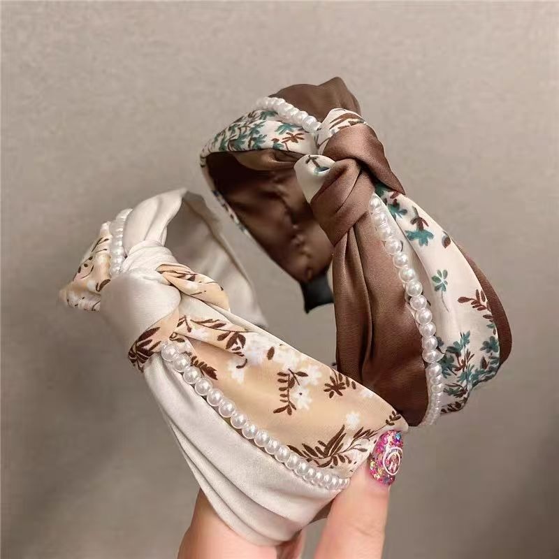 Good Floral & Wedding Decor Supply - Hoogstaande bloemenhoofdband voor dames met elegant