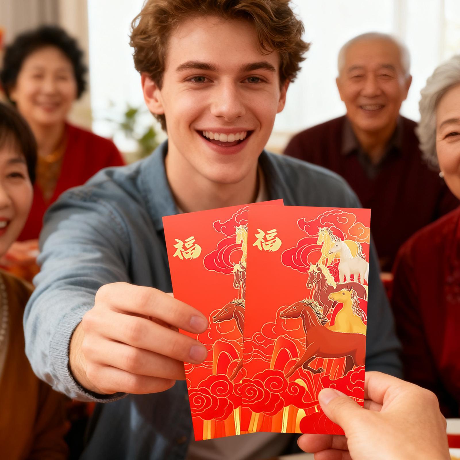 Wedding Envelopes - Chinees Nieuwjaar Rode Enveloppen Draagbare Cash