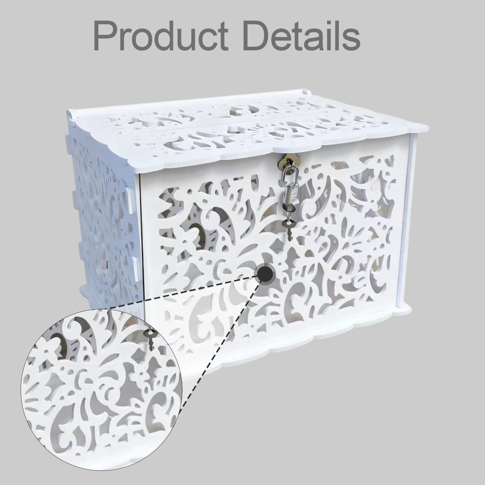 Herbruikbare Acryl Trouwkaarte - Wedding Card Box recensie en prijs