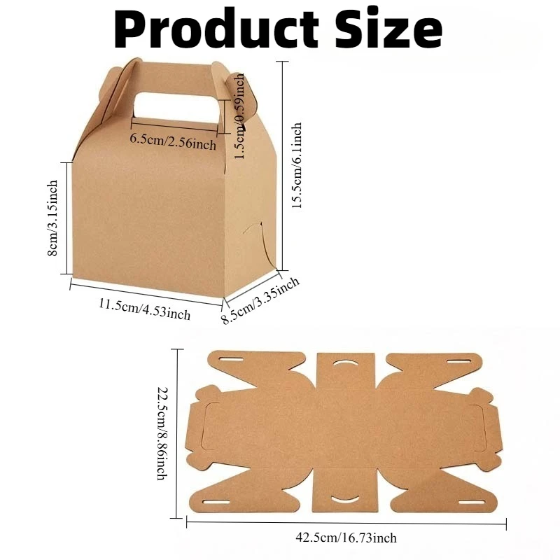10/20PCS Kraftpapier Geschenkd - Wedding/Event Supply Store recensie en prijs