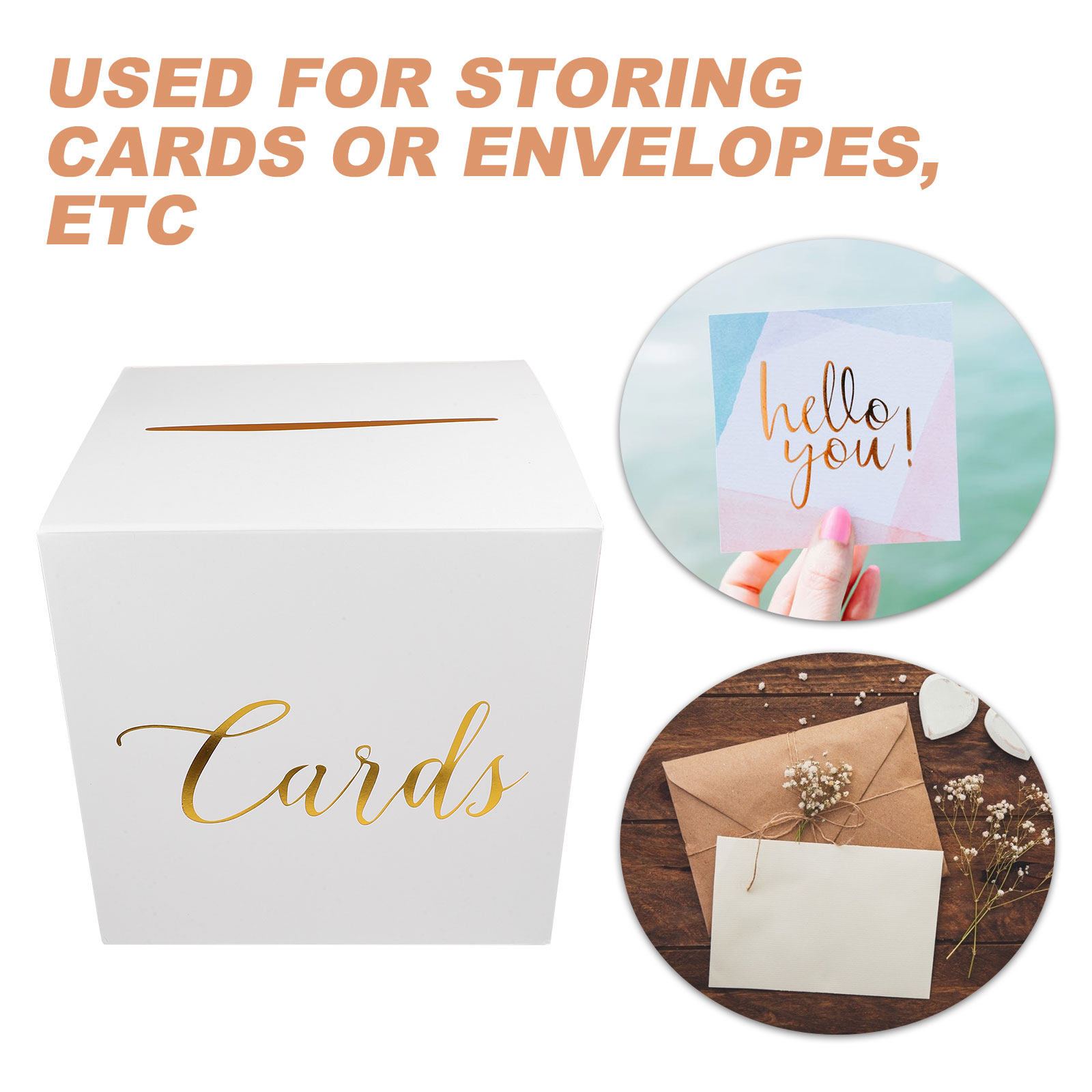 1 set bruiloftskaartdoosjes va - Wedding Card Box recensie en prijs