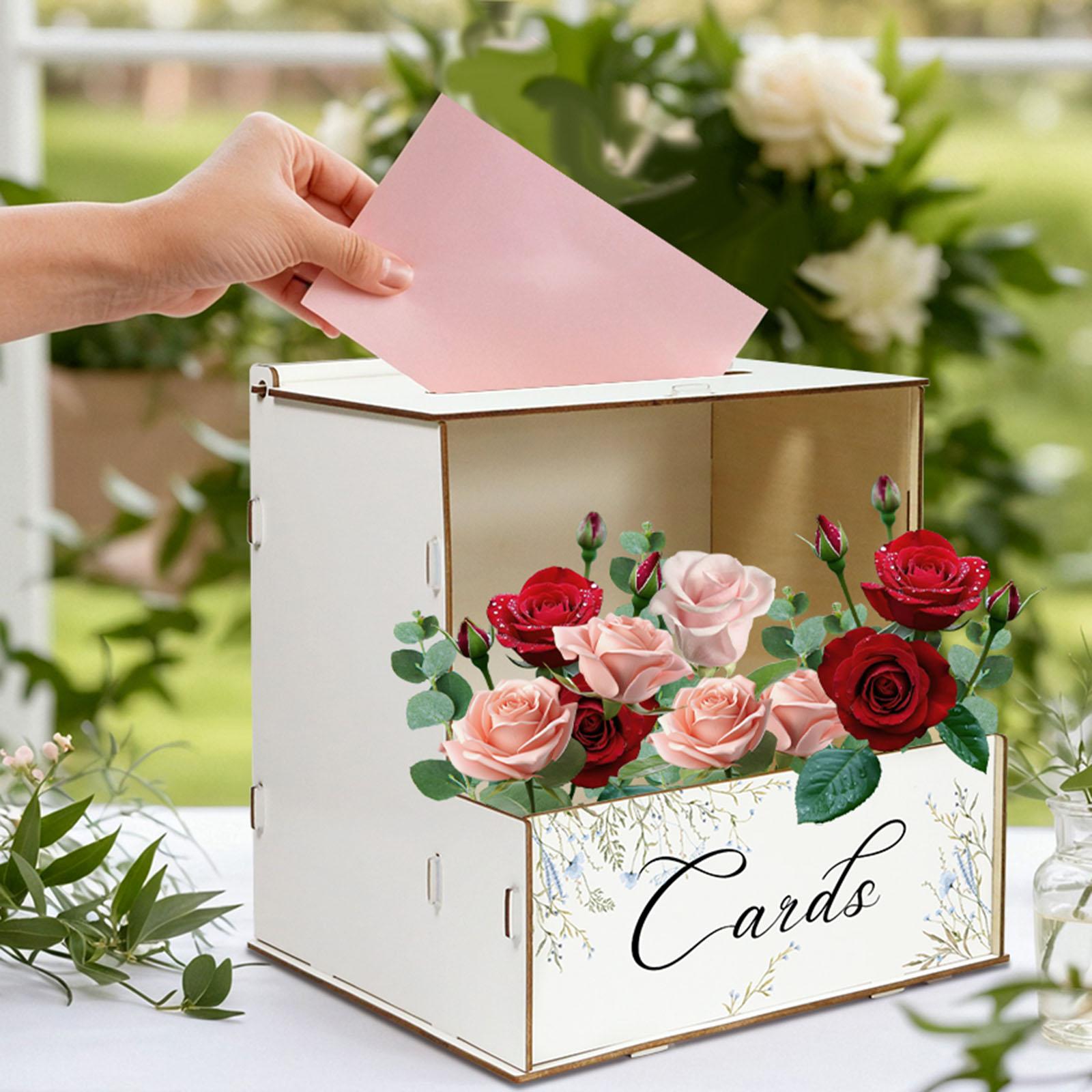 Gepersonaliseerde, rustieke ka - Wedding Card Box recensie en prijs